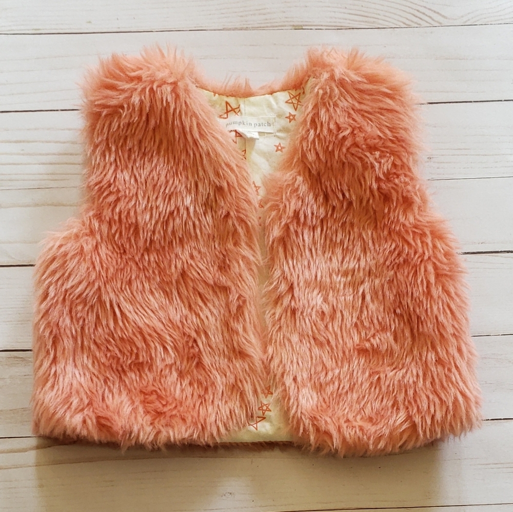 NWOT Girls Pumpkin Patch Vest